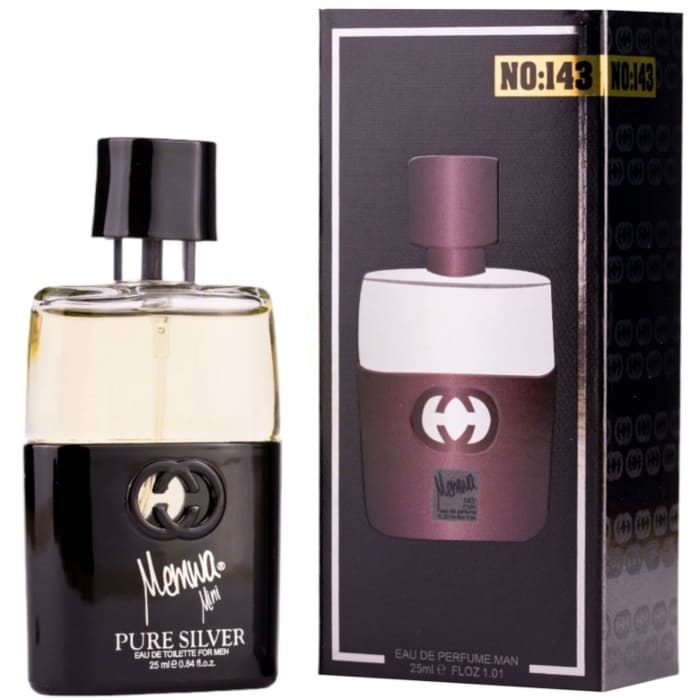 Memwa Mini Pure Silver Eau De Toilette For Men 25ml