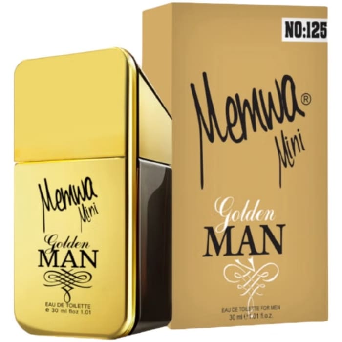 Memwa Mini Golden Man Eau De Toilette For Men 30ml