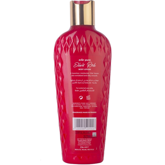 Ever Pure Elixir Red Body Lotion 236ml