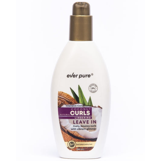 Ever Pure Coconut Curly Leave In For Curly Hair 250ml